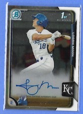 2015 Bowman Chrome1st Card Logan Moon Auto 