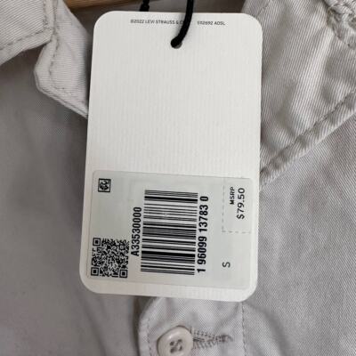 NWT Levi's Cotton Utility Jumpsuit Cream size small | eBay