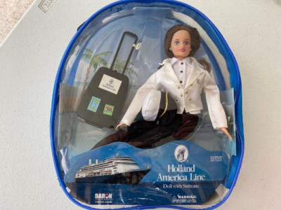 Holland America Line 11.5'' Doll Cruise ATTENDANT CREW Female Uniform By Daron