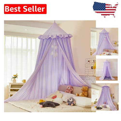 Magical Princess Canopy for Kids - Large Lightweight Bedding Tent for Girls