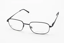 ARISTAR by Charmant AR18632 538 Satin Black 53-18-140 Frames Flex SS +Case G457