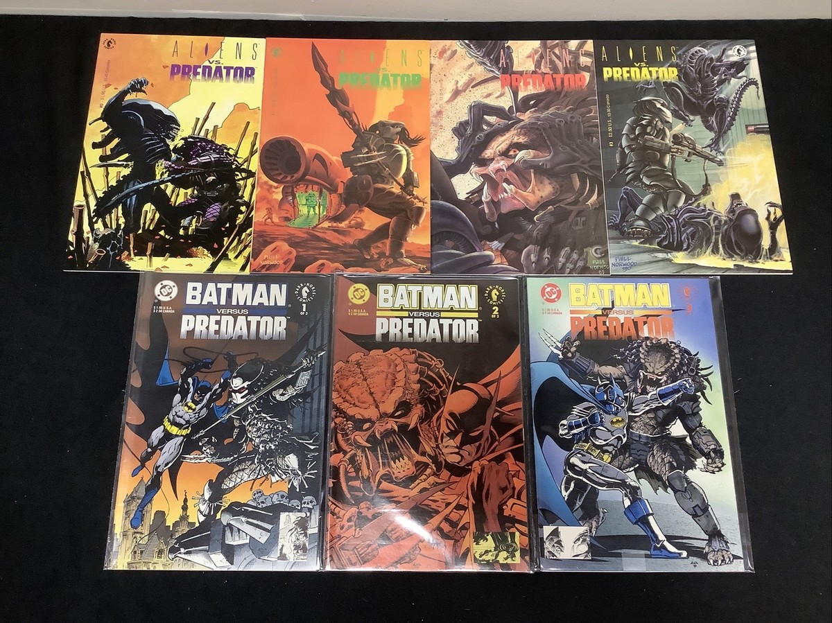 Predator Vs. Comic Bundle: Alien Vs. Predator #0-3, Batman