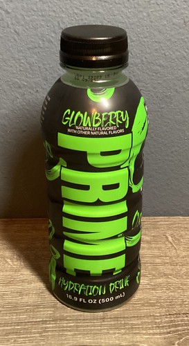 NUEVA BEBIDA HIDRATANTE PRIME SABOR A MORA 1 BOTELLA DE 16,9 FL OZ LOGAN KSI RARA