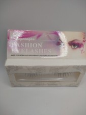 Eyesages Sequin Eyelashes False Halloween Glitter Eyelashes Silver