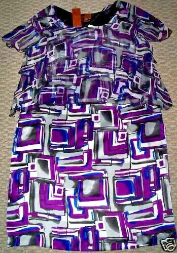 NWT LANE BRYANT ICON SILK DRESS WOMEN'S PLUS SIZE 14 16 18 20 22 24 26 28 - Picture 1 of 5