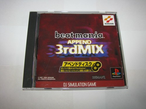 Beatmania Append 3rd Mix Playstation PS1 Japan import US Seller - Picture 3 of 5