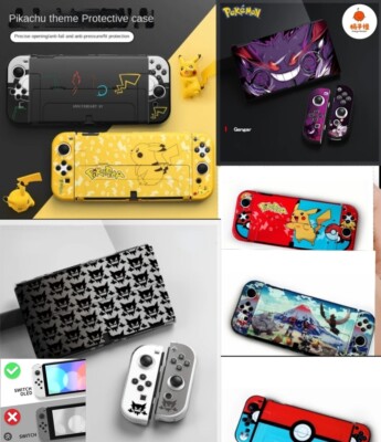 Pokemon Schutz Hülle Joy-Con Für Nintendo Switch OLED Pikachu