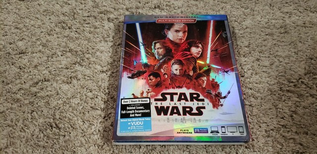 The Last Jedi Blu Ray Sales