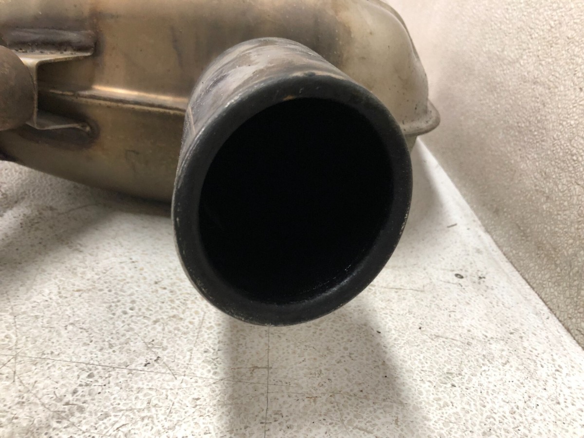 11-16 BMW 535I XDRIVE REAR LEFT EXHAUST SYSTEM SIDE MUFFLER