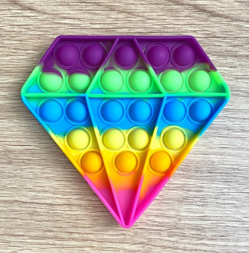 Pop Popper Juguete Push It Poppet Burbuja Pop Estrés Ansiedad | eBay