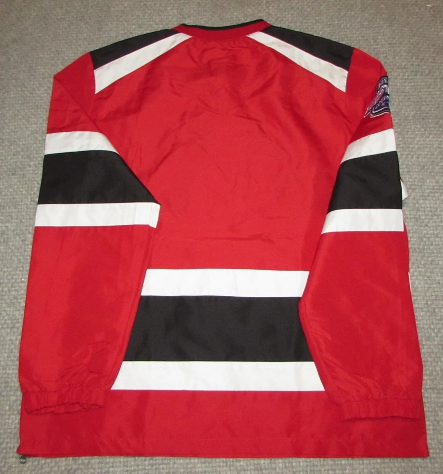 NHL GIII Blackhawks Large Pullover Red /black Stitched Logo New with Tags ! - Image 3 of 4