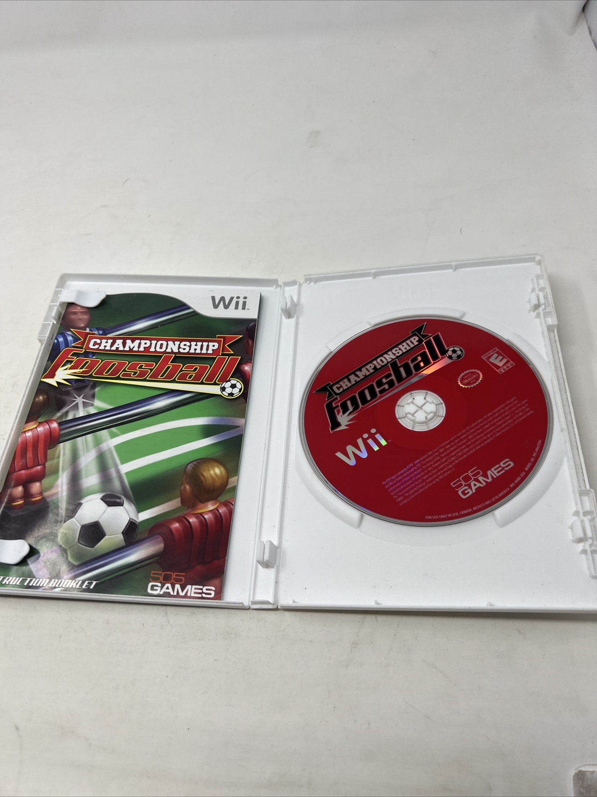 Championship Foosball (Nintendo Wii, 2008) 812872012032 eBay