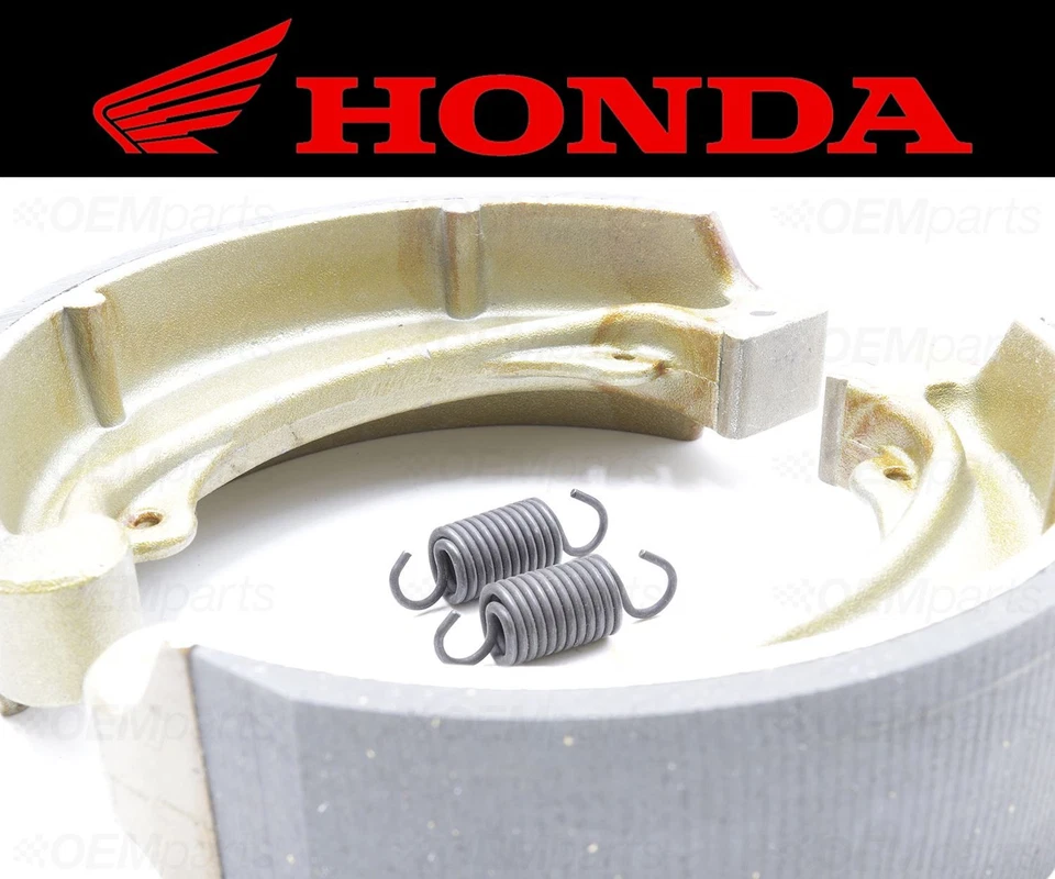 Set of (2) Honda REAR Brake Shoes and Springs #43120-413-003 (See Fitment Chart) - Image 2 of 4