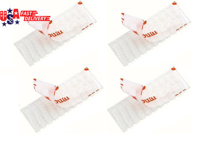 4 Pieces (2 Sets) Mounting Strips for EZ Pass/Ipass/Izoom/Sunpass Cars Windshiel