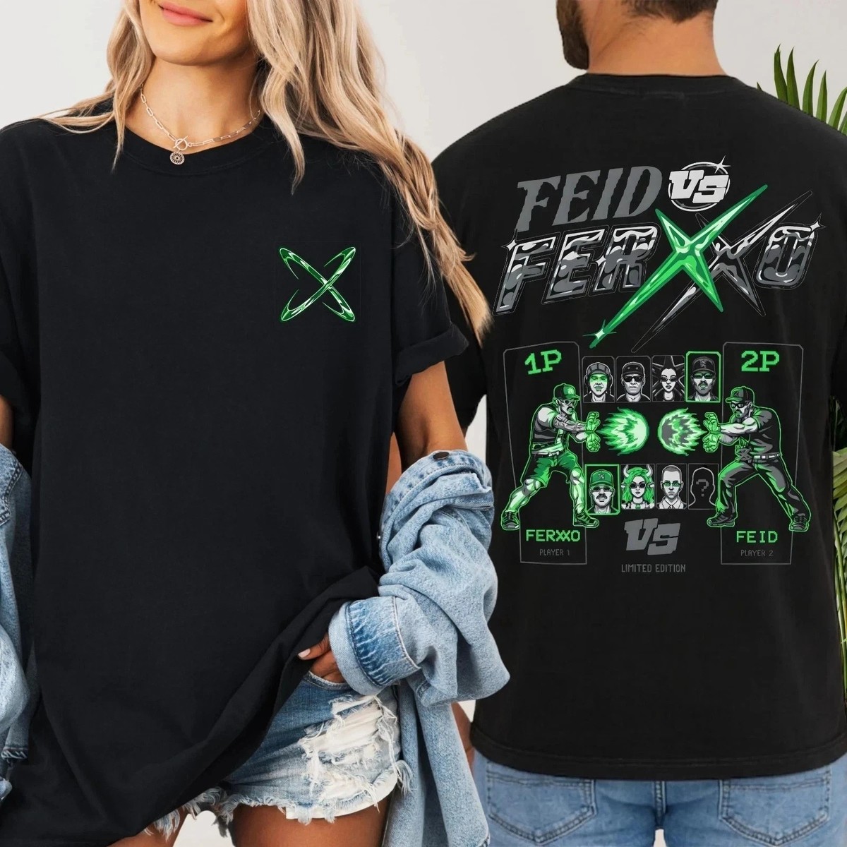 New!!! Feid Vs Ferxxo Shirt USA Tour 2026 T-Shirt | eBay
