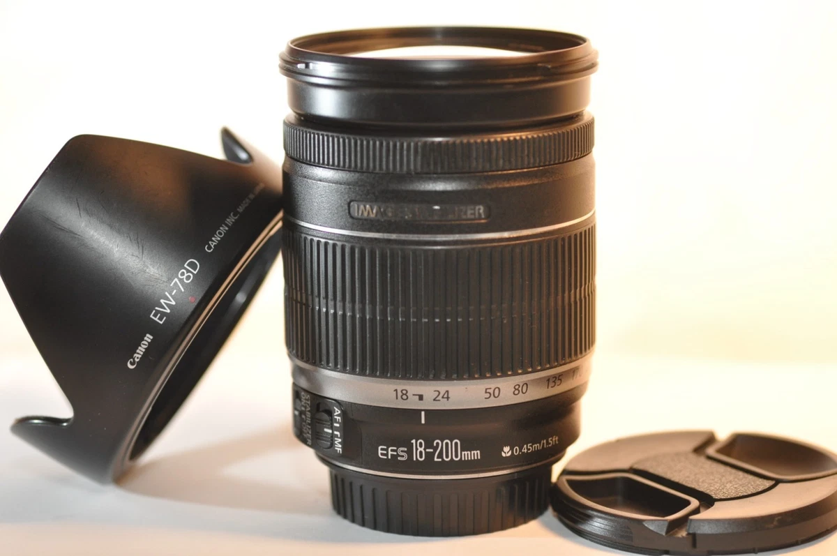 Canon EF-S 18-200mm Focal Camera Lenses for sale | eBay