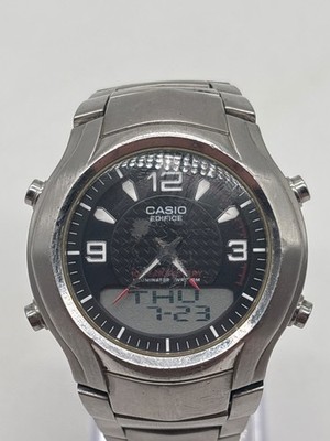Casio Edifice EFA-112 Ana-Digi Herrenuhr Edelstahl funktionsfähig - #C1