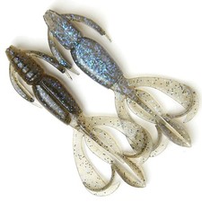 #462 KEITECH CRAZY FLAPPER Jig Trailer Texas Rig Squid Aroma Scent Soft Lure