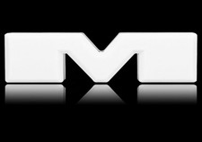 3 Piece Grill Emblem Letter Light Compatible With 2019-2024 Ram 1500 Grill Le...