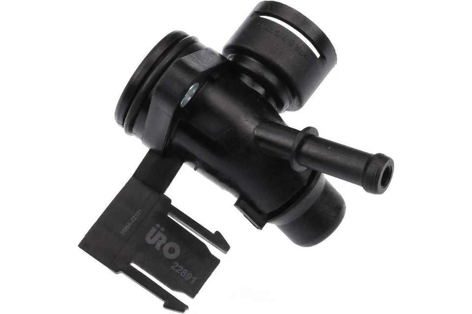 Flange de mangueira de líquido de arrefecimento do radiador compatível com 2009-2017 Audi A4, A4 Quattro A5 Qua - Imagem 3 de 4