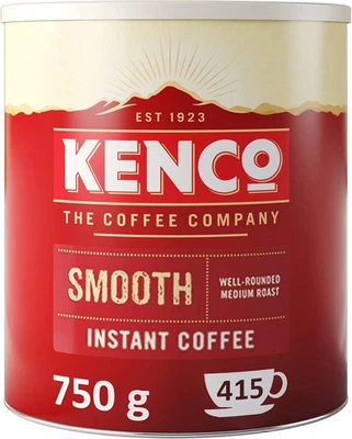 Kenco Smooth Roast Instant Coffee Tin 750g