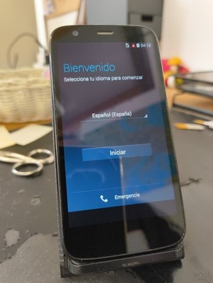 Motorola MOTO G 4G LTE - 8GB - Schwarz (Ohne Simlock) Smartphone