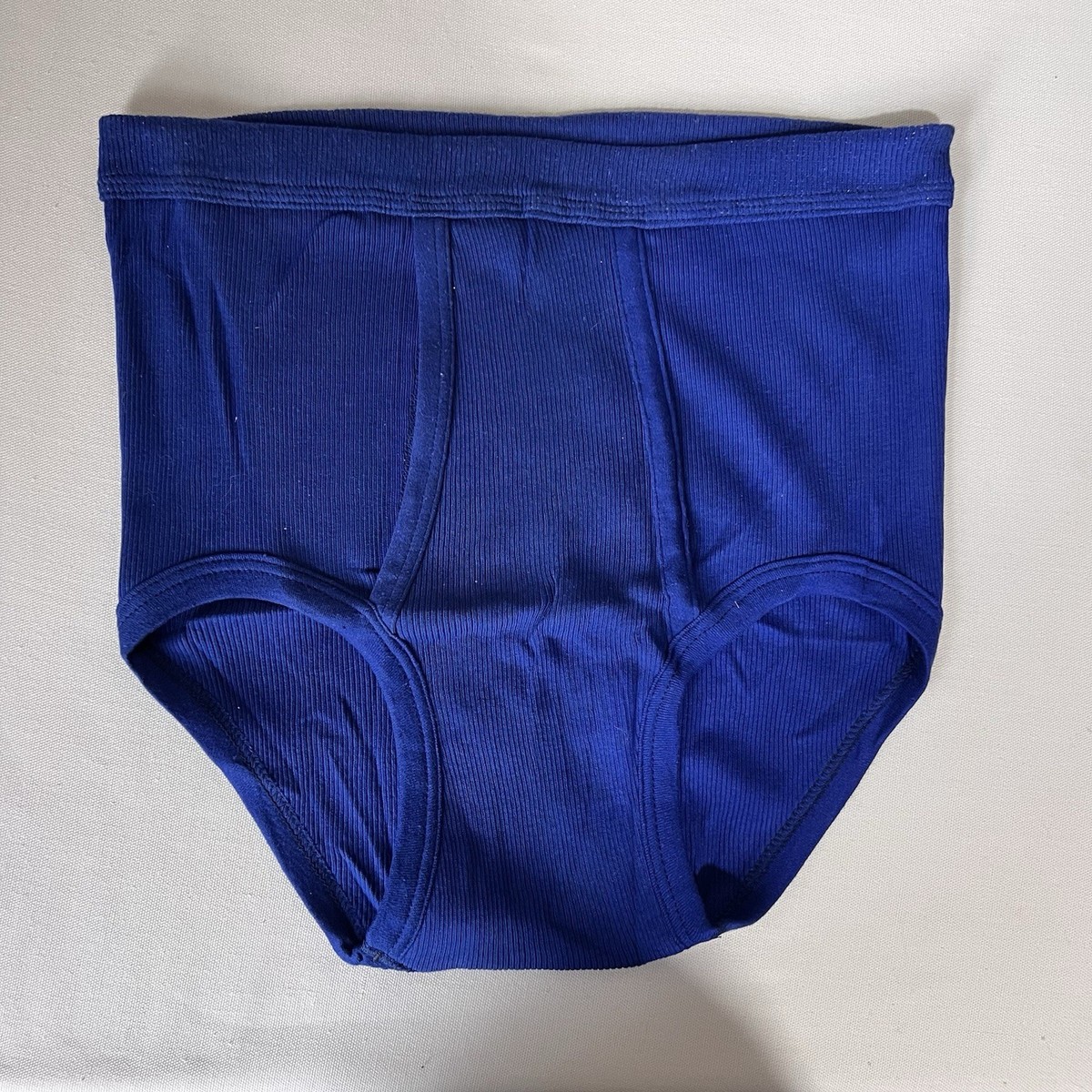 パンツ Age Old Pnats fort general store ovy 60s Vintage 1960s 1970s Blue Cotton Y Fronts Underpants Pants Briefs