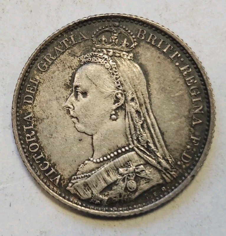 1887 Great Britain 6 Pence 2781