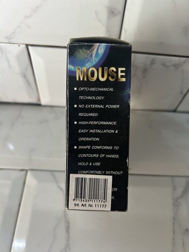 Vintage Serielle 3 Tasten Computer Maus von Chic Brandneu 9 Pin Seriell - Bild 8 von 13