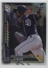 2016 Bowman Chrome Bowman Scout's Top 100 Updates Ruddy Giron #BSU-RG 7at