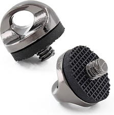 2PCS 1/4 Inch Camera Neck Strap Screw Holder with Rubber Washer for Quick Releas