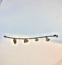 Gold Filled Baby's Charm Bracelet 5"