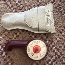 Vintage Messko Porsche Tire Pressure Gauge And Case Vintage Messko Porsche Tire Pressure Gauge And Case