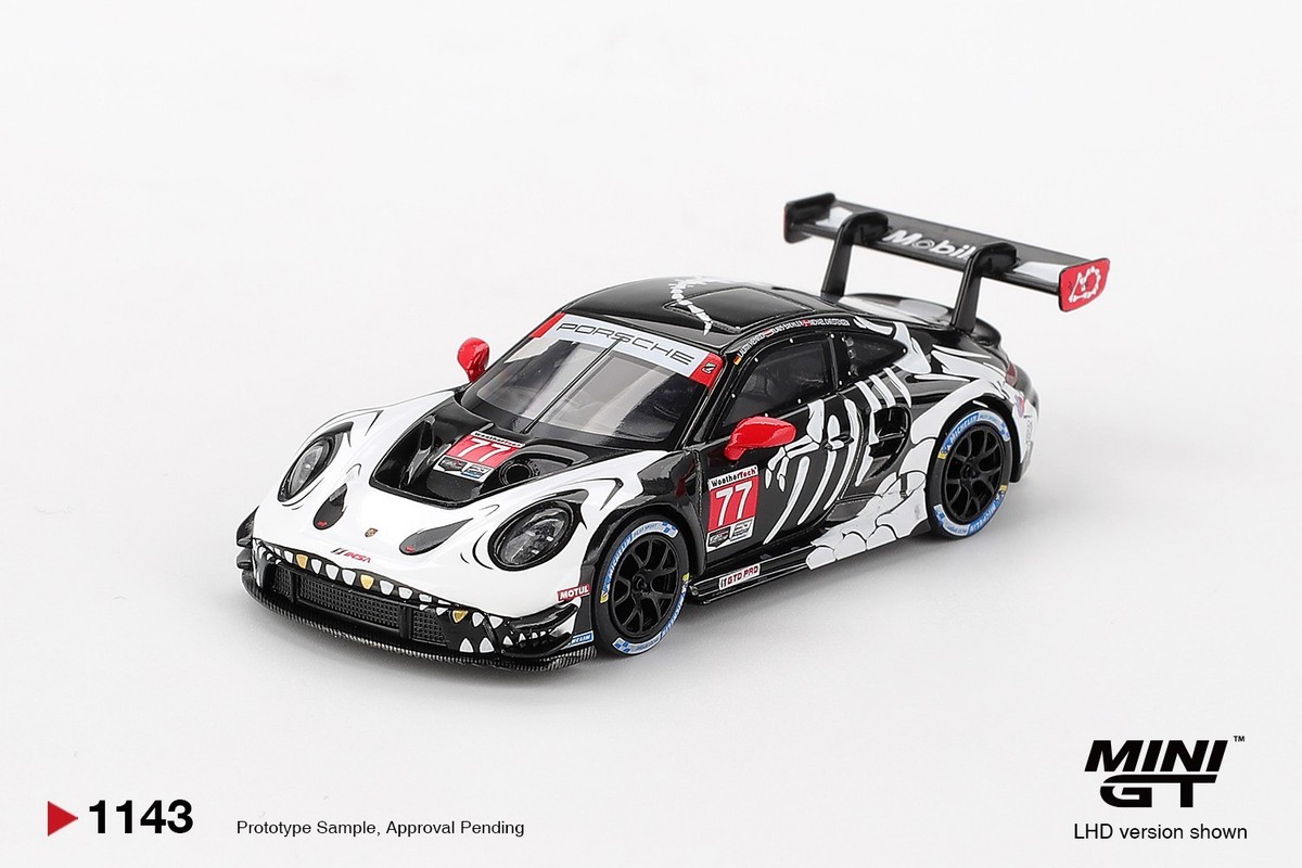 ミニカー MINIGT 1/64 Porsche 911 GT3 R 2025 MISA Mini GT 1:64 Porsche 911 GT3 R #77 AO Racing 2025 IMSA Petit Le