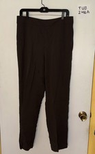 Giorgio Armani Women  s Wool Brown Pants Size 46 Size 10 US