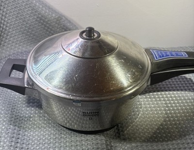 Nice! KUHN RIKON DUROMATIC 2.5 L Fast STAINLESS PRESSURE Cooker Swiss Made 
