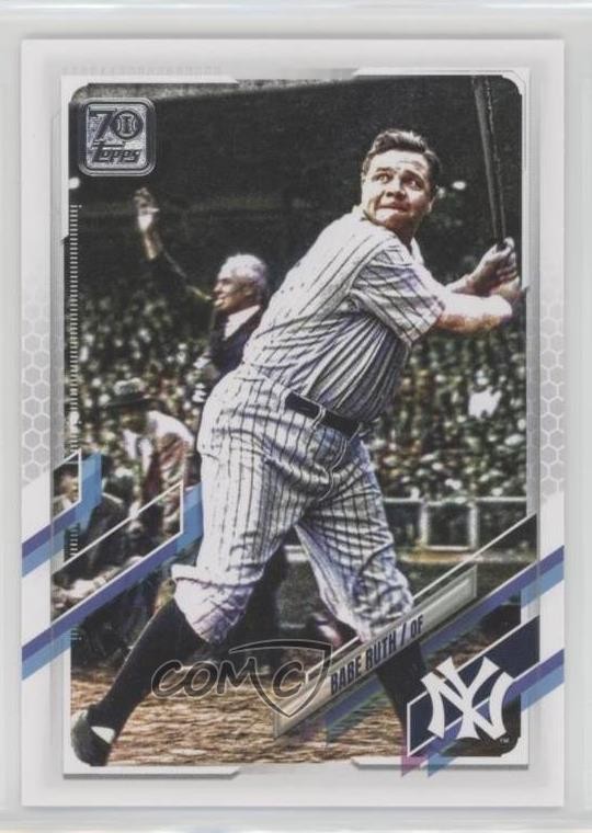 2021 Topps Legend Variation SP Legend Variation Babe Ruth #81 HOF 0pi8