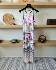 Ted Baker London Floral sleeveless Dress PINK Womens Size 2