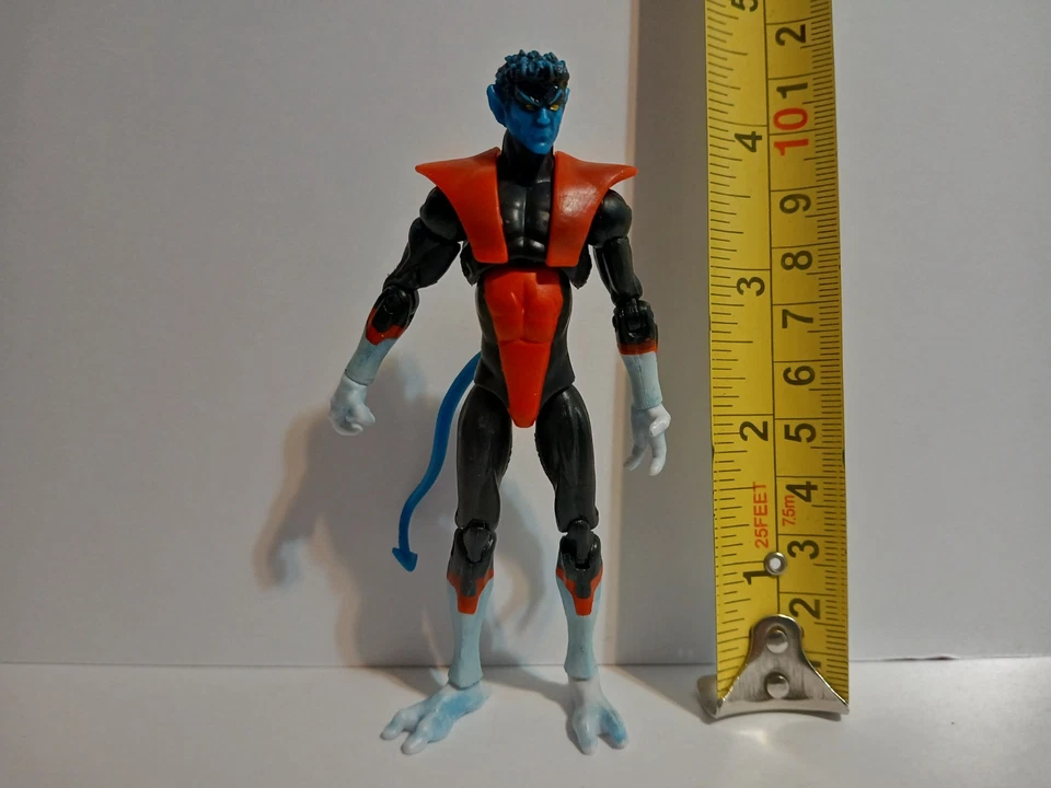 Figura de acción Hasbro 2009 Marvel Universe X-Men Nightcrawler 3,75" pulgadas Foto 2 de 4