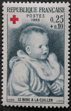Timbre - FRANCE - Croix-Rouge - Auguste RENOIR - YT1466 - Neuf ** - 1965