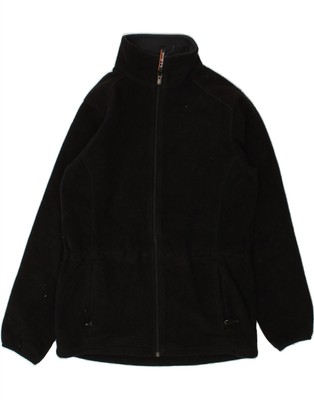 L.L.BEAN Damen Fleecejacke UK 16 Large schwarz BF04