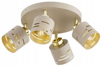 Deckenspot Schlafzimmer Beige E27 Schwenkbar B:30 Cm Deckenstrahler Wohnzimmer