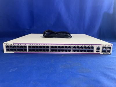Alcatel-Lucent OS6350-P48 Network Switch 48 Port Gigabit PoE+ - Powers On