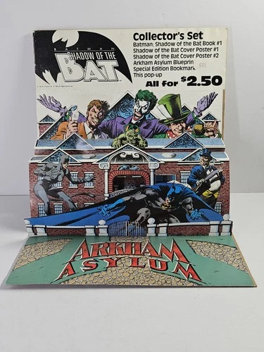 RARE Batman DC Shadow of the Bat Store Display Promotional Kit Vintage 1992