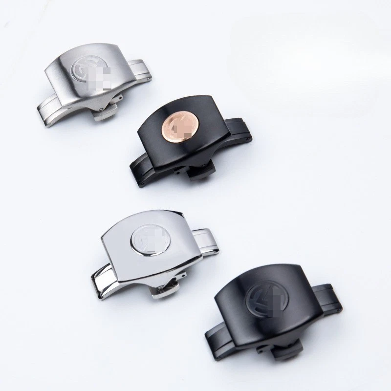 FOR FM Frank Muller Clasp 316L Steel V45 Fold Buckle 20mm - Image 3 of 4