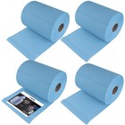 4x PUTZROLLEN 3-LAGIG 36x36 cm PUTZTUCH PAPIER 2000 BLATT WERKSTATT ROLLE