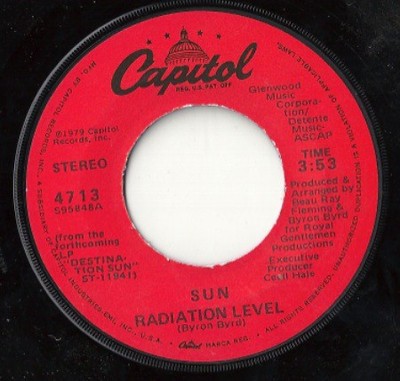 Sun  - Radiation Level (7'', Los)