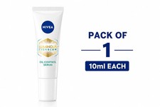 NIVEA Even Glow Luminous Oil Control Serum Women 10ml Pack of 1 Free Ship