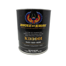 House Of Kolor Kd3001 G01 Kustom Dts Foundation Surfacer Sealer Black 1 Gallon