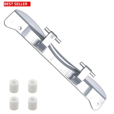 Front Loader Washer Door Hinge with 4 Pin Caps for Easy Installation
